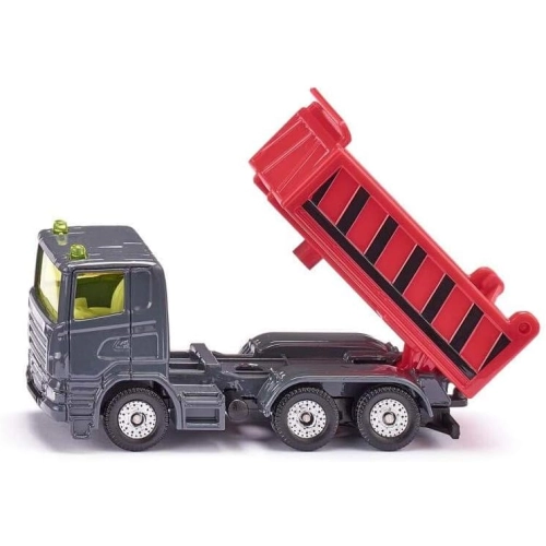 Ciężarówka z kolebą wywrotną i przyczepą wywrotką model metalowy SIKU S1685